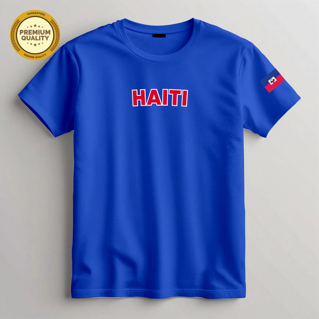 Haiti Football Fan T-Shirt – 2026 Football TShirt