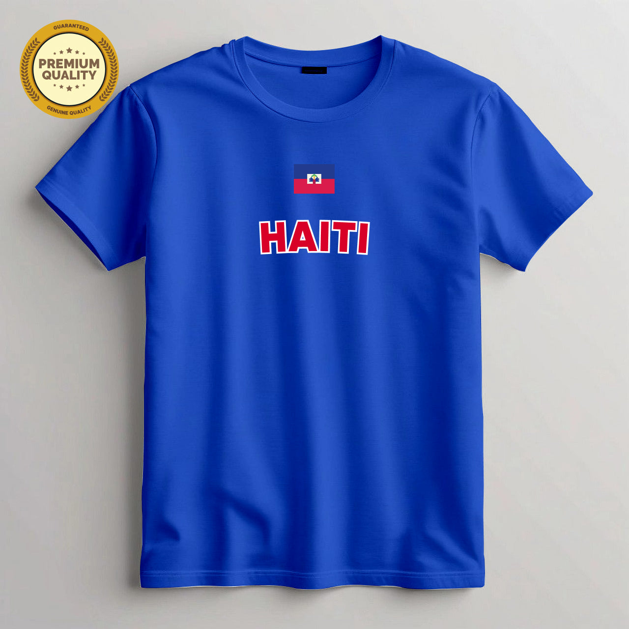 Haiti Football Fan T-Shirt – Football T Shirt Secondary image