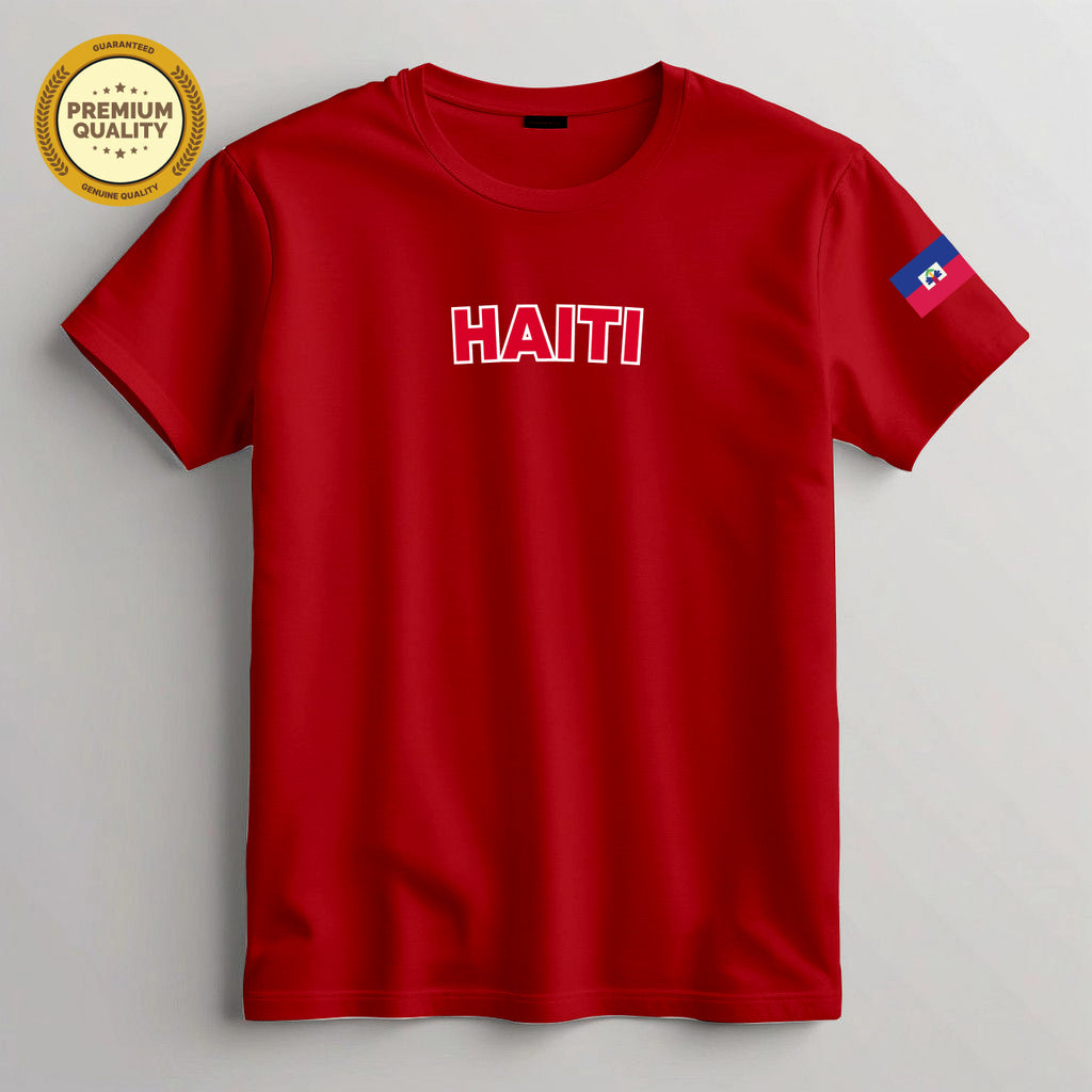 Haiti Football Fan T-Shirt – 2026 Football TShirt