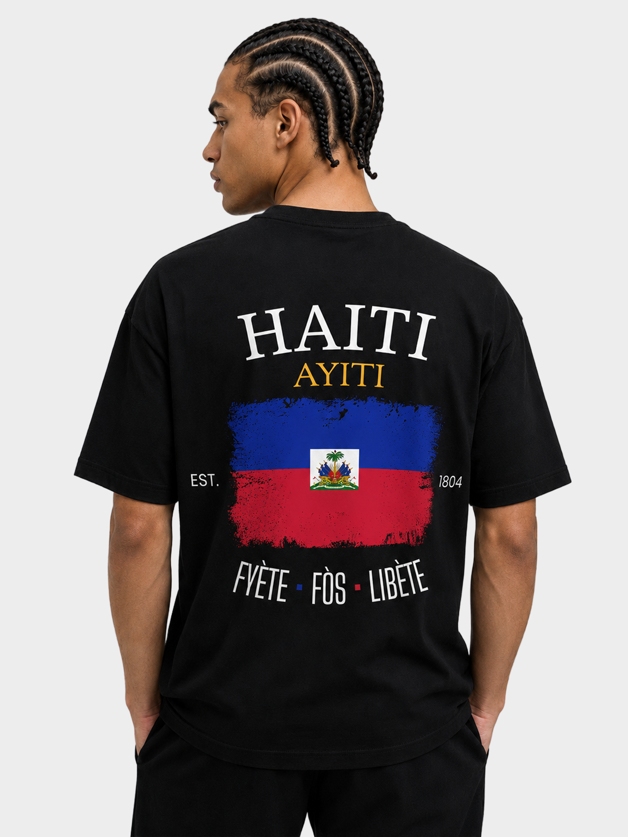 Haiti Graphic Tee – Unisex Country Pride T-Shirt Secondary image