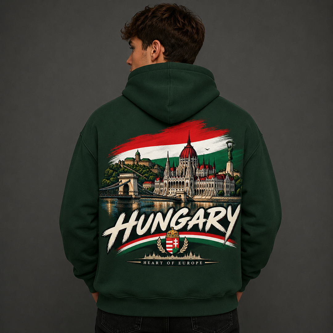 Hungary Country Pride Hoodie – Premium Football Fan Hoodie
