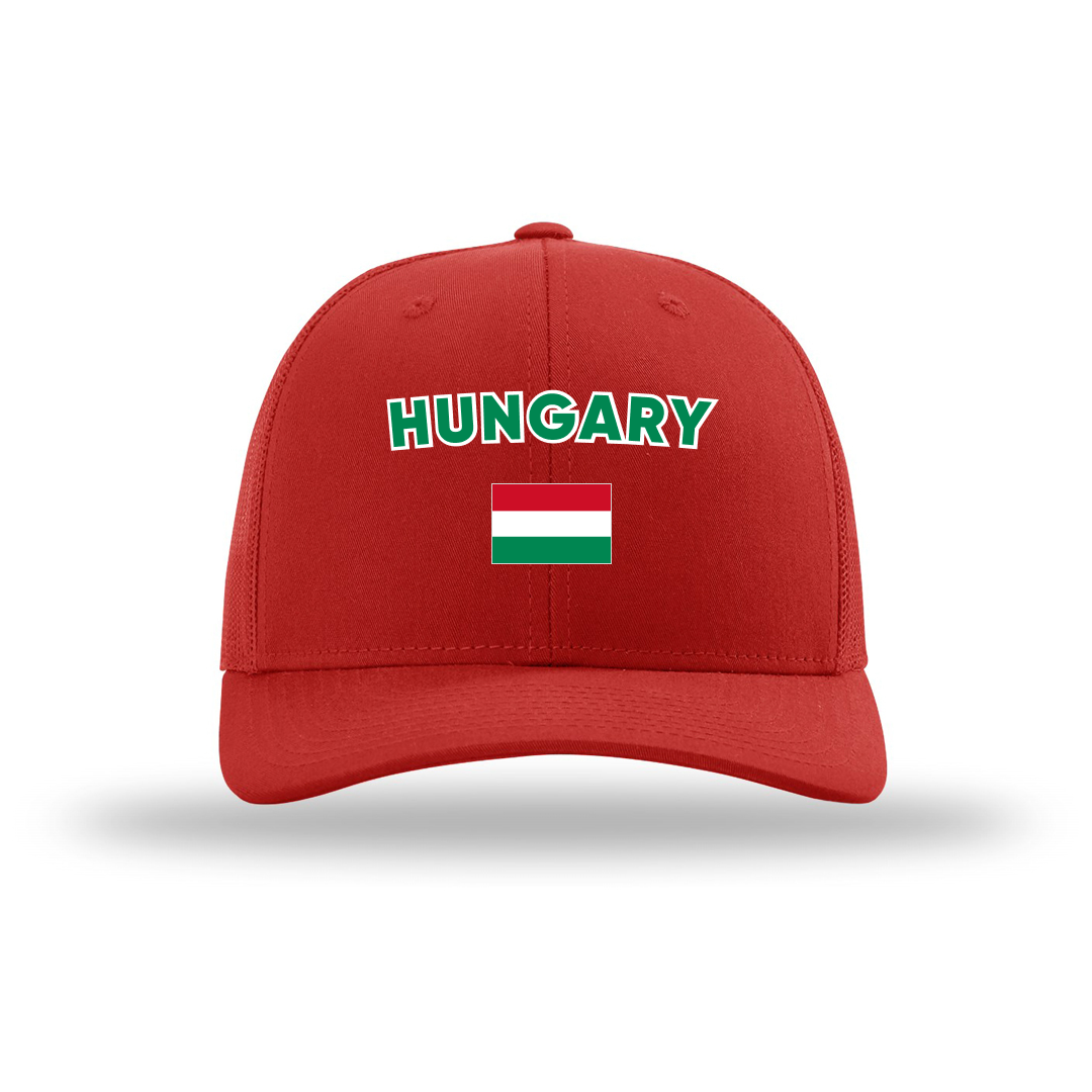 Hungary Country Flag Cap - Football/Basketball Fan Cap Main image