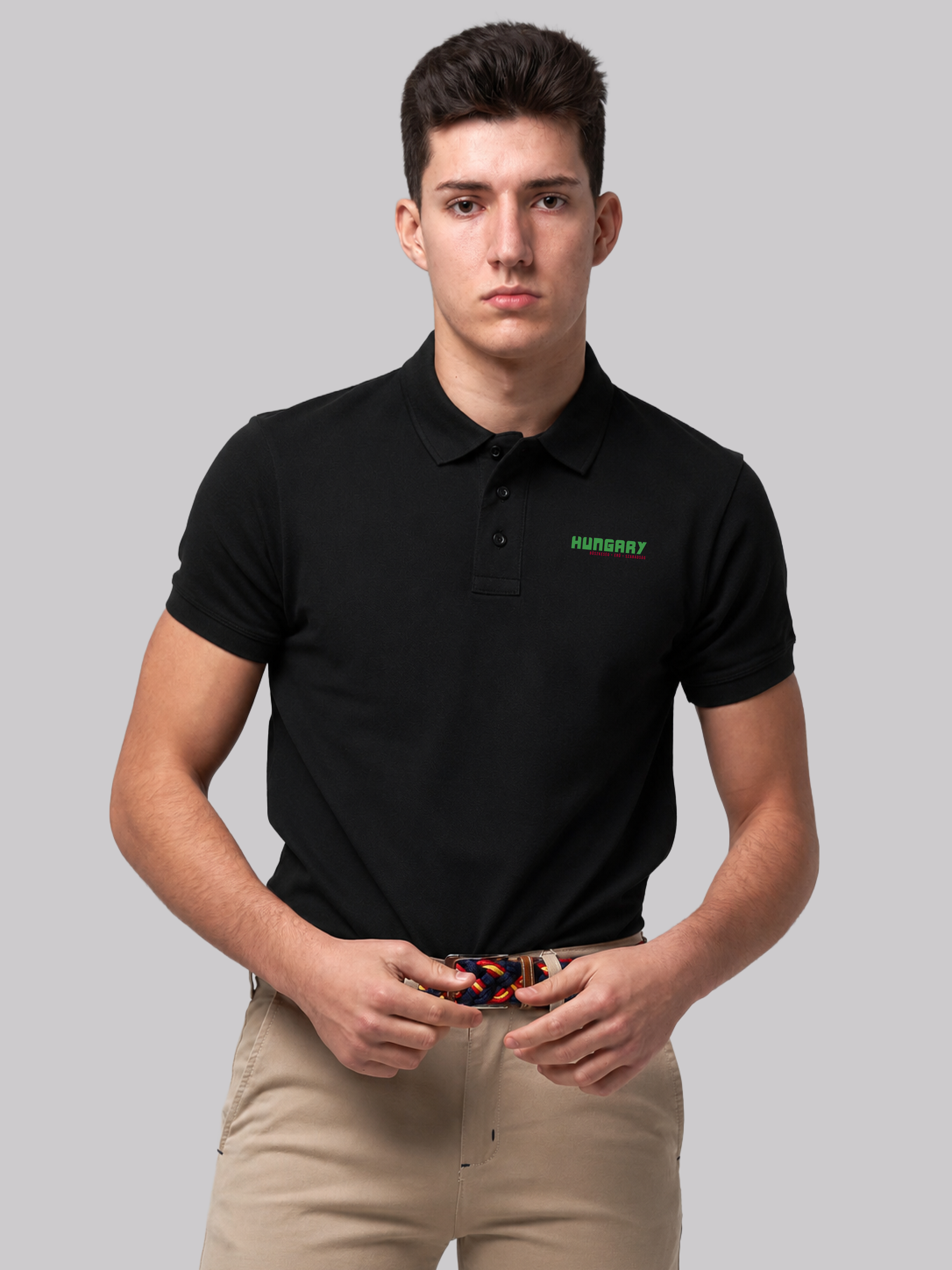 Hungary Country Pride Polo T-Shirt – Premium Unisex Polo Tee Main image