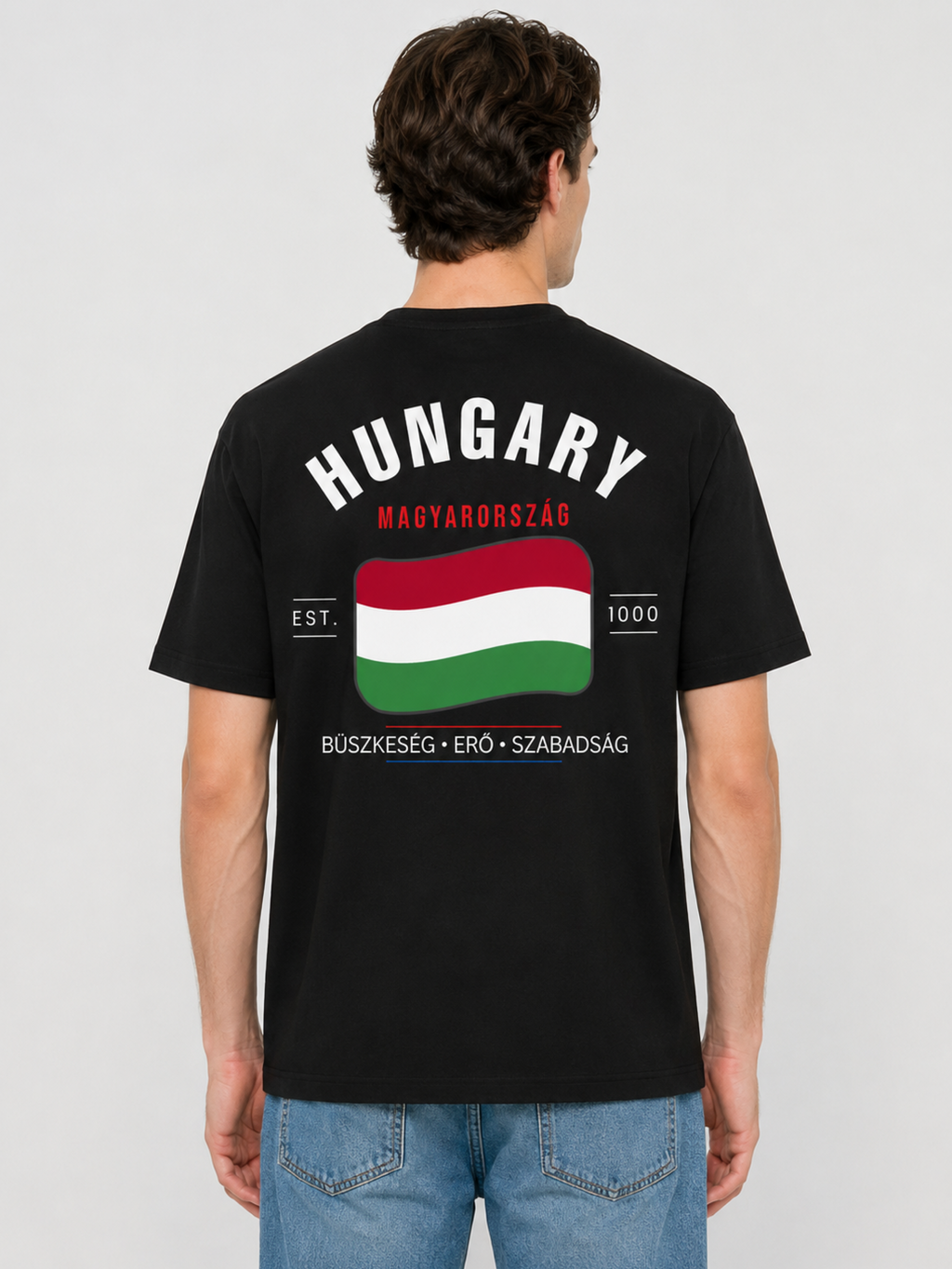 Hungary Graphic Tee – Unisex Country Pride T-Shirt