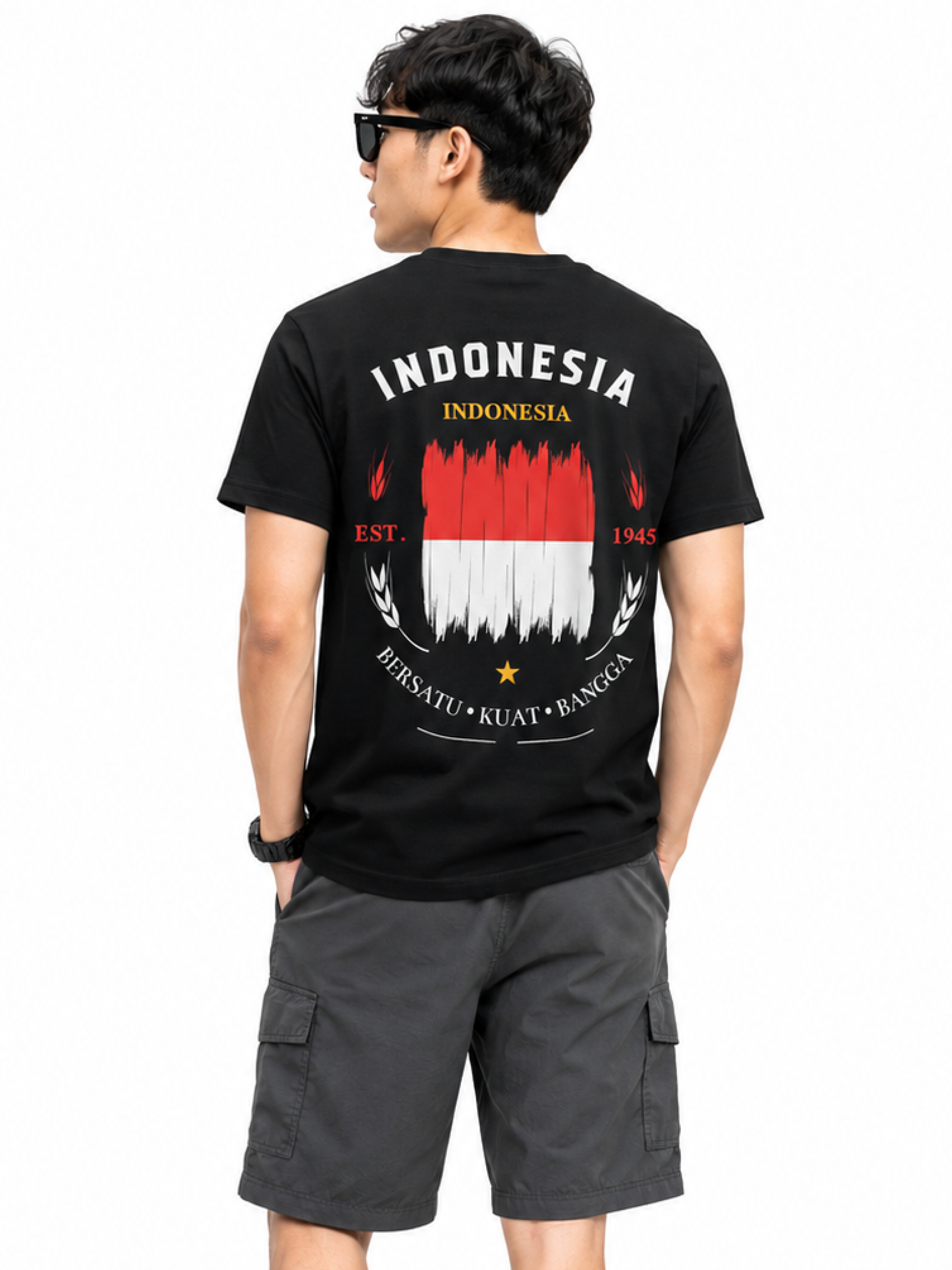 Indonesia Graphic Tee – Unisex Country Pride T-Shirt Secondary image