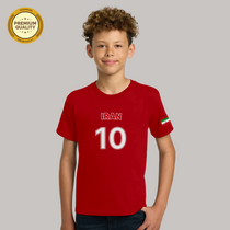 Iran Soccer Fan T-Shirt For Boys/Youth – 2026 Football TShirt
