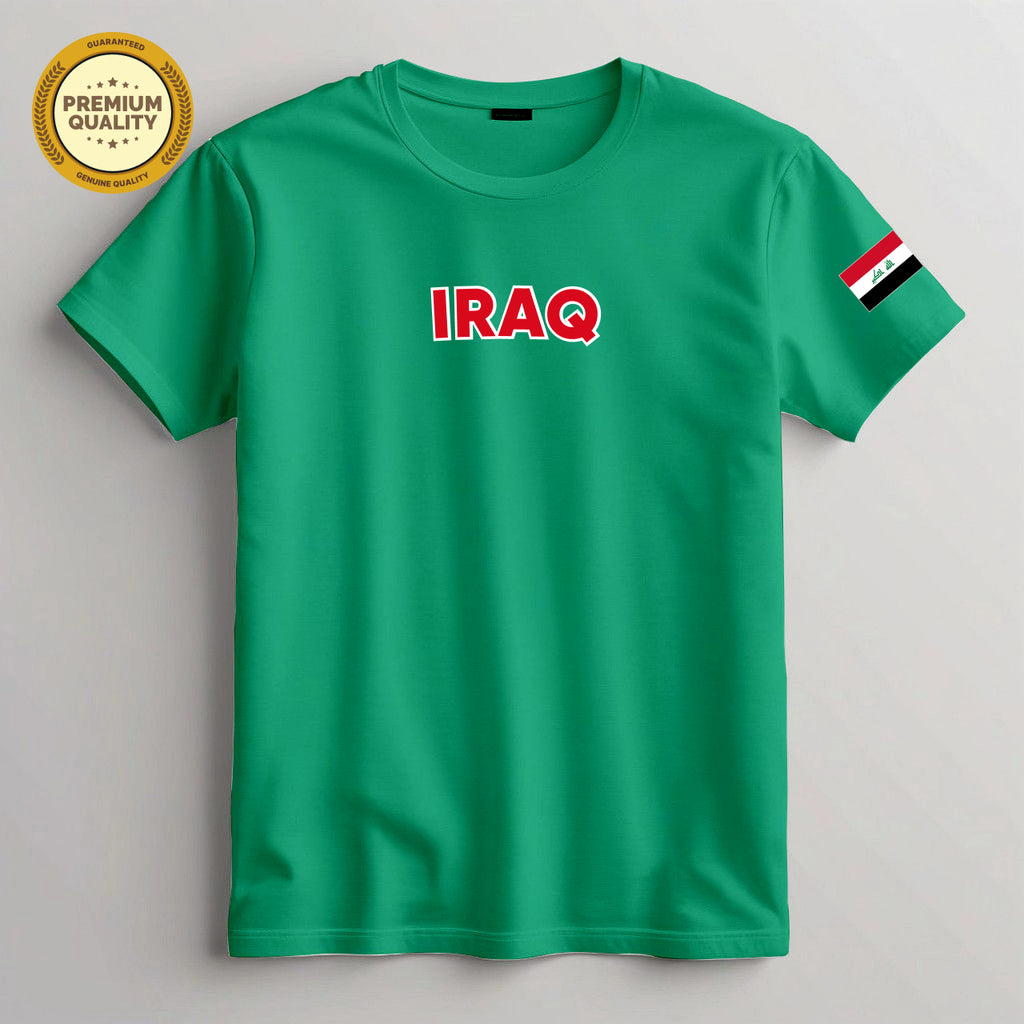 Iraq Football Fan T-Shirt – 2026 Football TShirt
