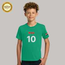 Iraq Soccer Fan T-Shirt For Boys/Youth – 2026 Football TShirt
