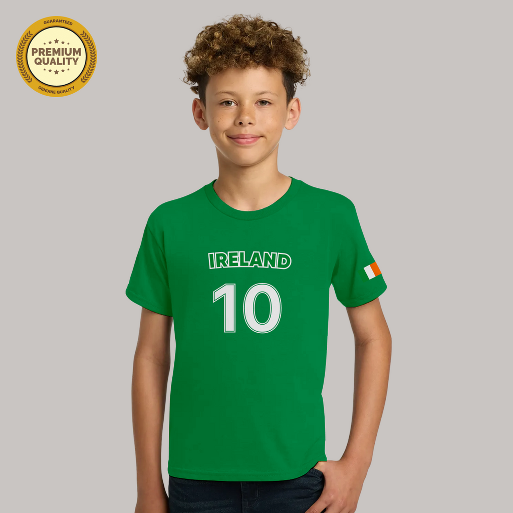 Ireland Soccer Fan T-Shirt For Boys/Youth – 2026 Football   TShirt
