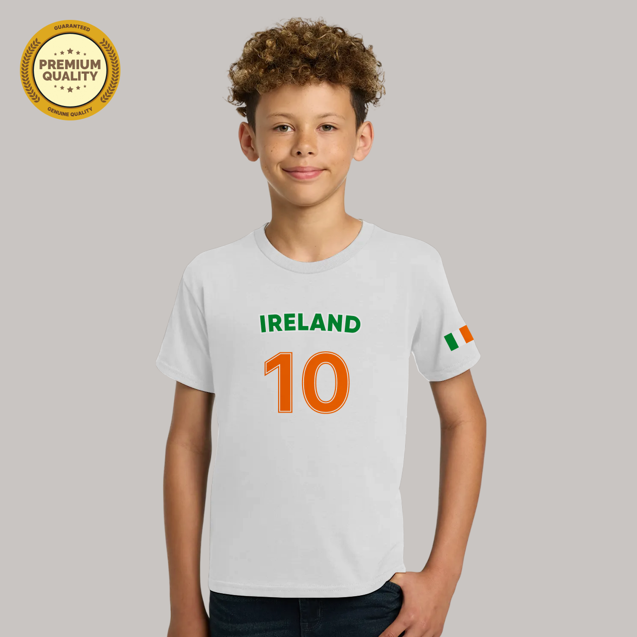 Ireland Soccer Fan T-Shirt For Boys/Youth – 2026 Football World Cup TShirt Secondary image