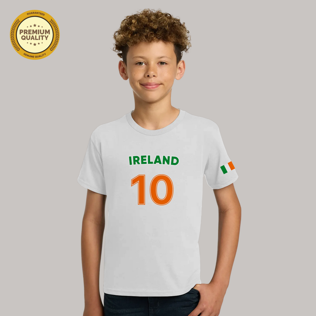 Ireland Soccer Fan T-Shirt For Boys/Youth – 2026 Football   TShirt