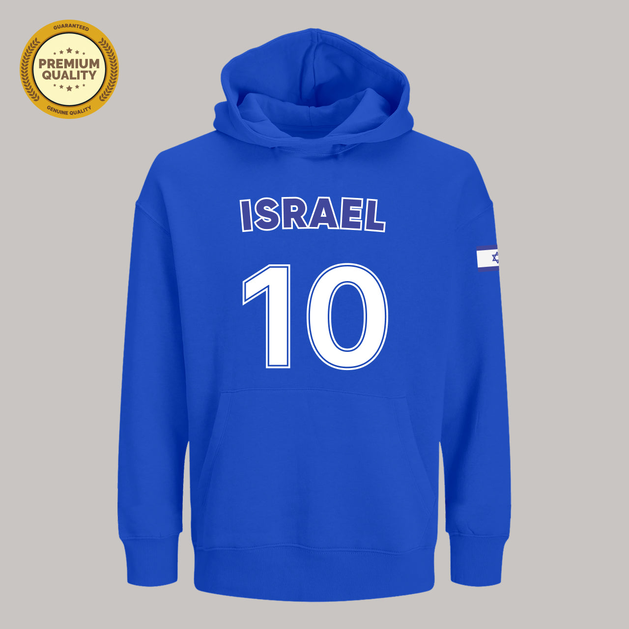 Israel Soccer Fan Hoodie – 2026 World Cup Football Sweatshirt