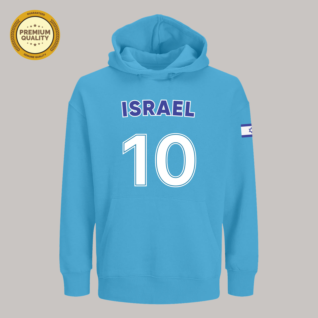 Israel Soccer Fan Hoodie – 2026 World Cup Football Sweatshirt
