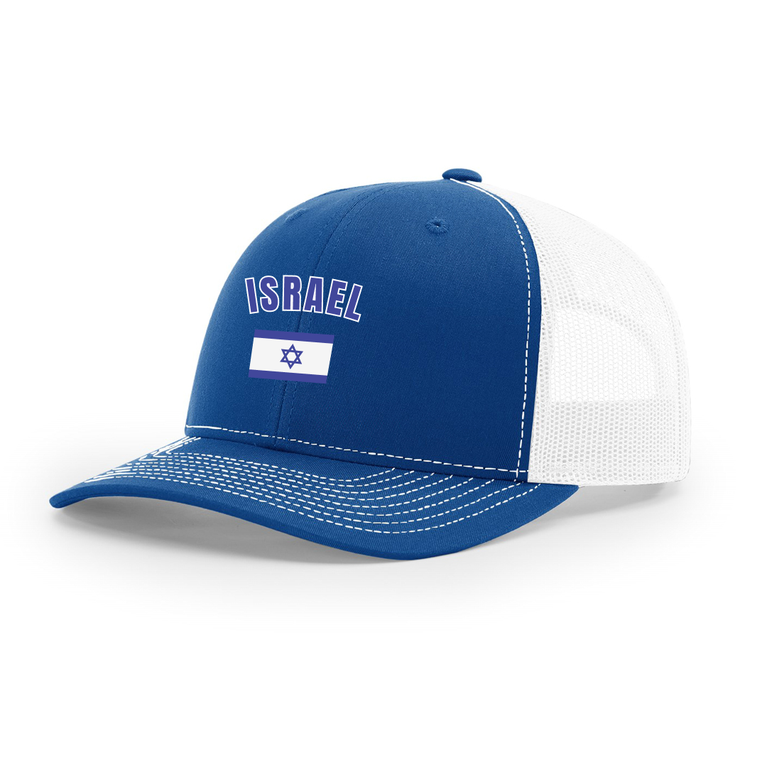 Israel Country Flag Cap - Football/Basketball Fan Cap