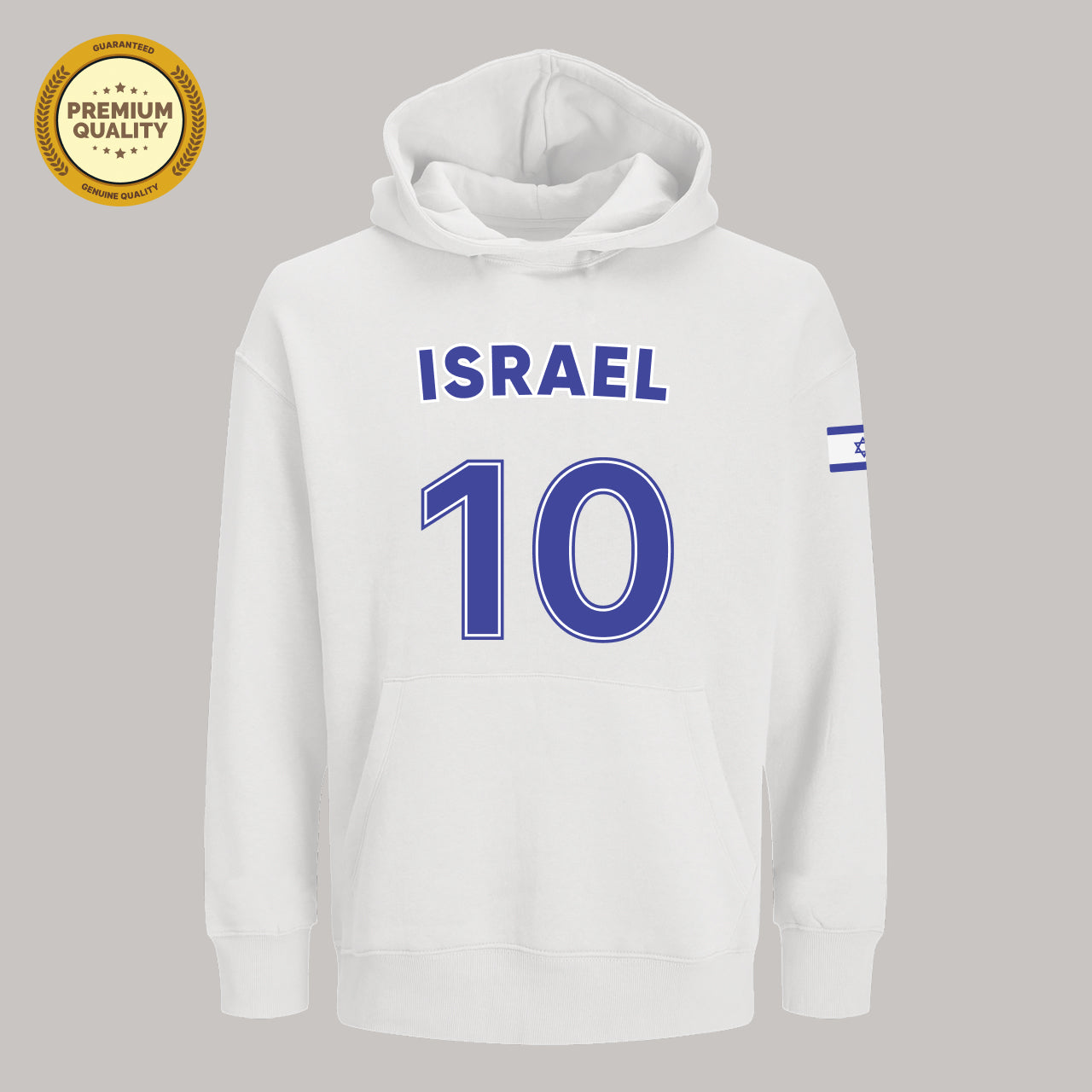 Israel Soccer Fan Hoodie – 2026 World Cup Football Sweatshirt