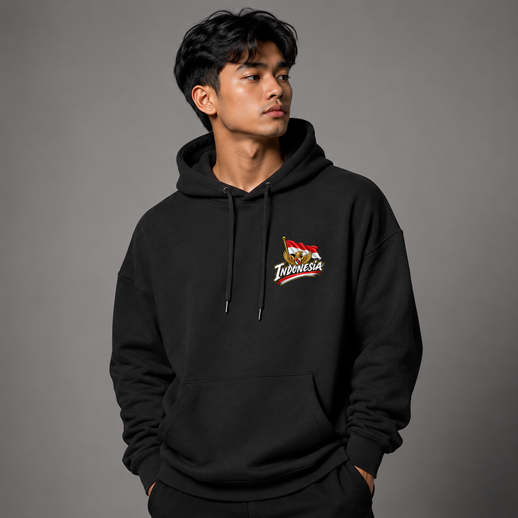 Indonesia Country Pride Hoodie – Premium Football Fan Hoodie