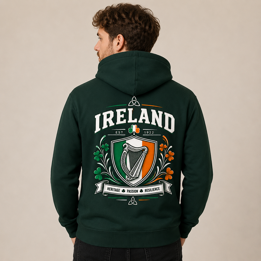 Ireland Country Pride Hoodie – Premium Football Fan Hoodie