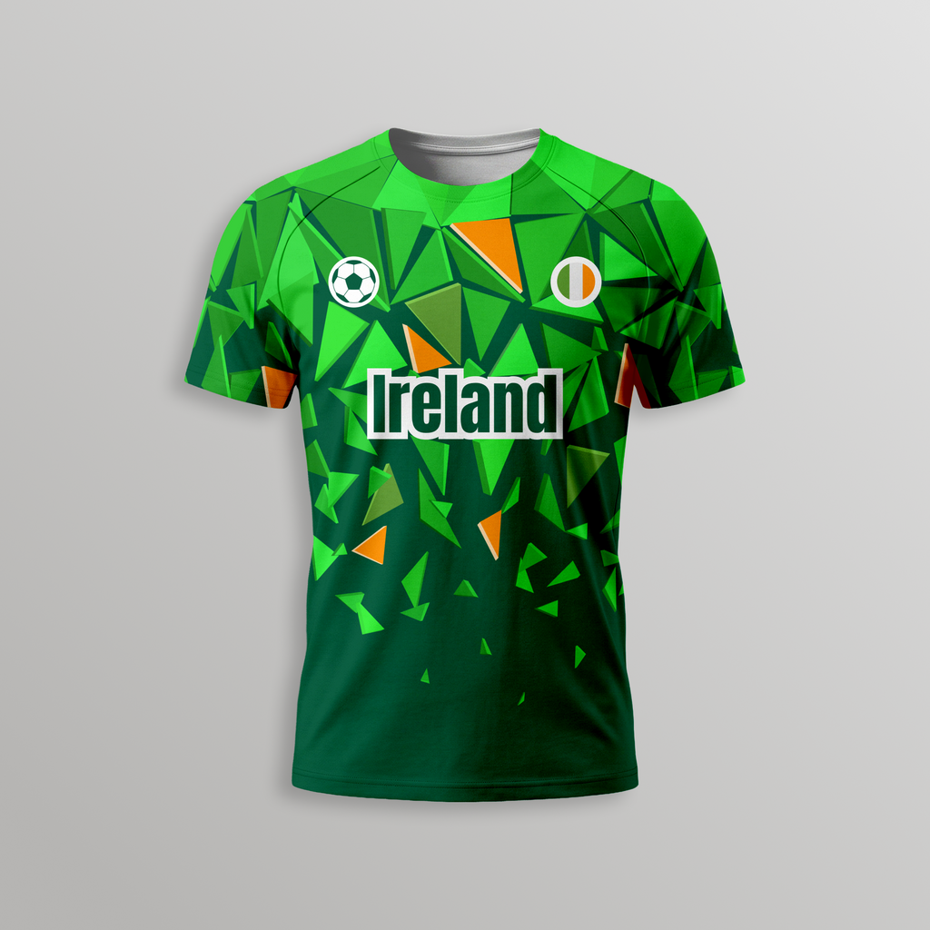 Ireland Football T-Shirt - Dry Fit T Shirt