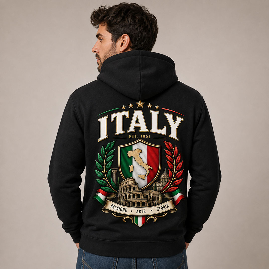 Italy Country Pride Hoodie – Premium Football Fan Hoodie Secondary image