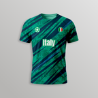 Italy Football T-Shirt - Dry Fit T Shirt
