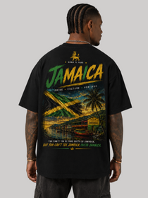 Jamaica Oversized T-Shirt – Country Pride Unisex Graphic Tee