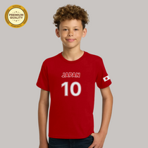 Japan Soccer Fan T-Shirt For Boys/Youth – 2026 Football   TShirt