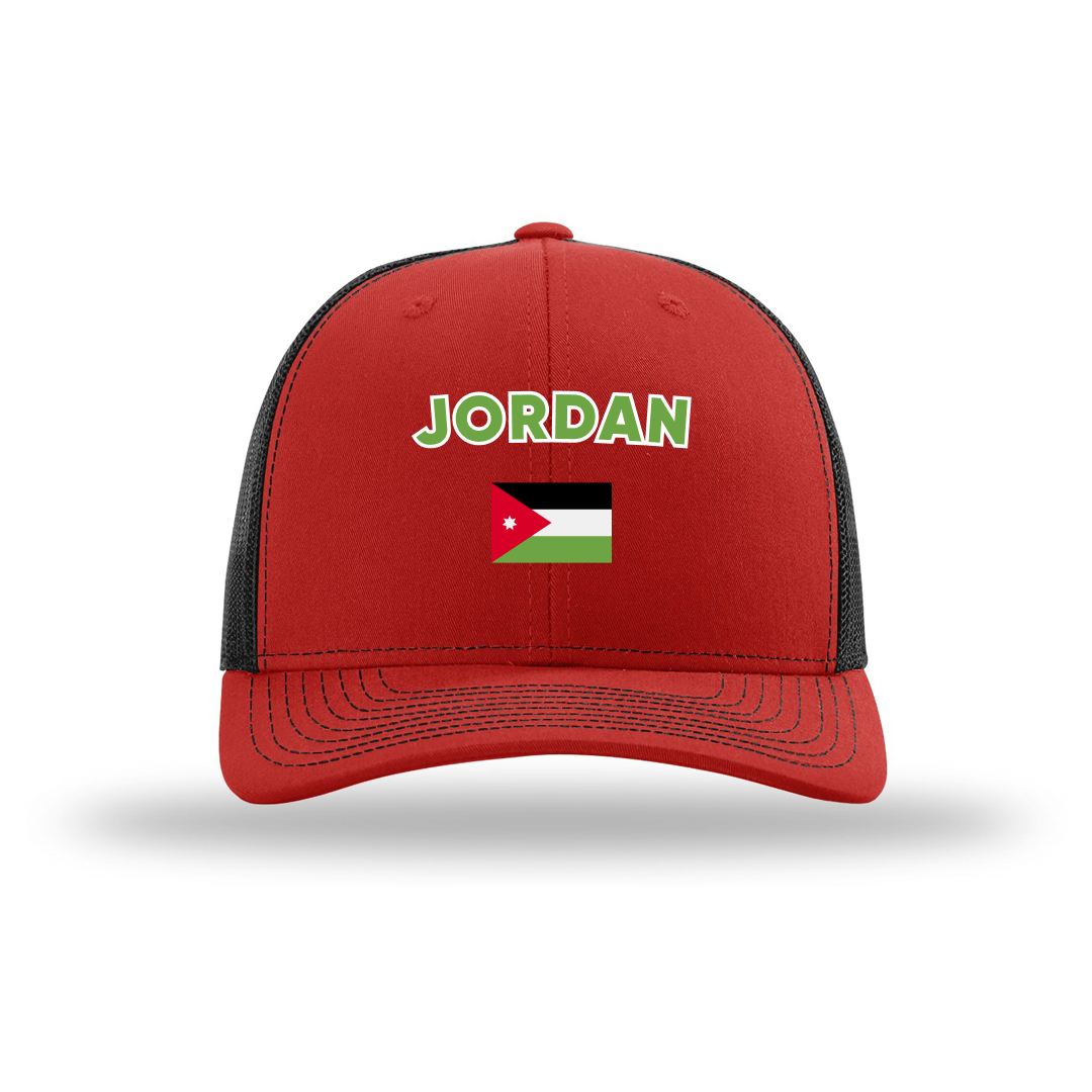 Jordan Country Flag Cap - Football/Basketball Fan Cap Main image