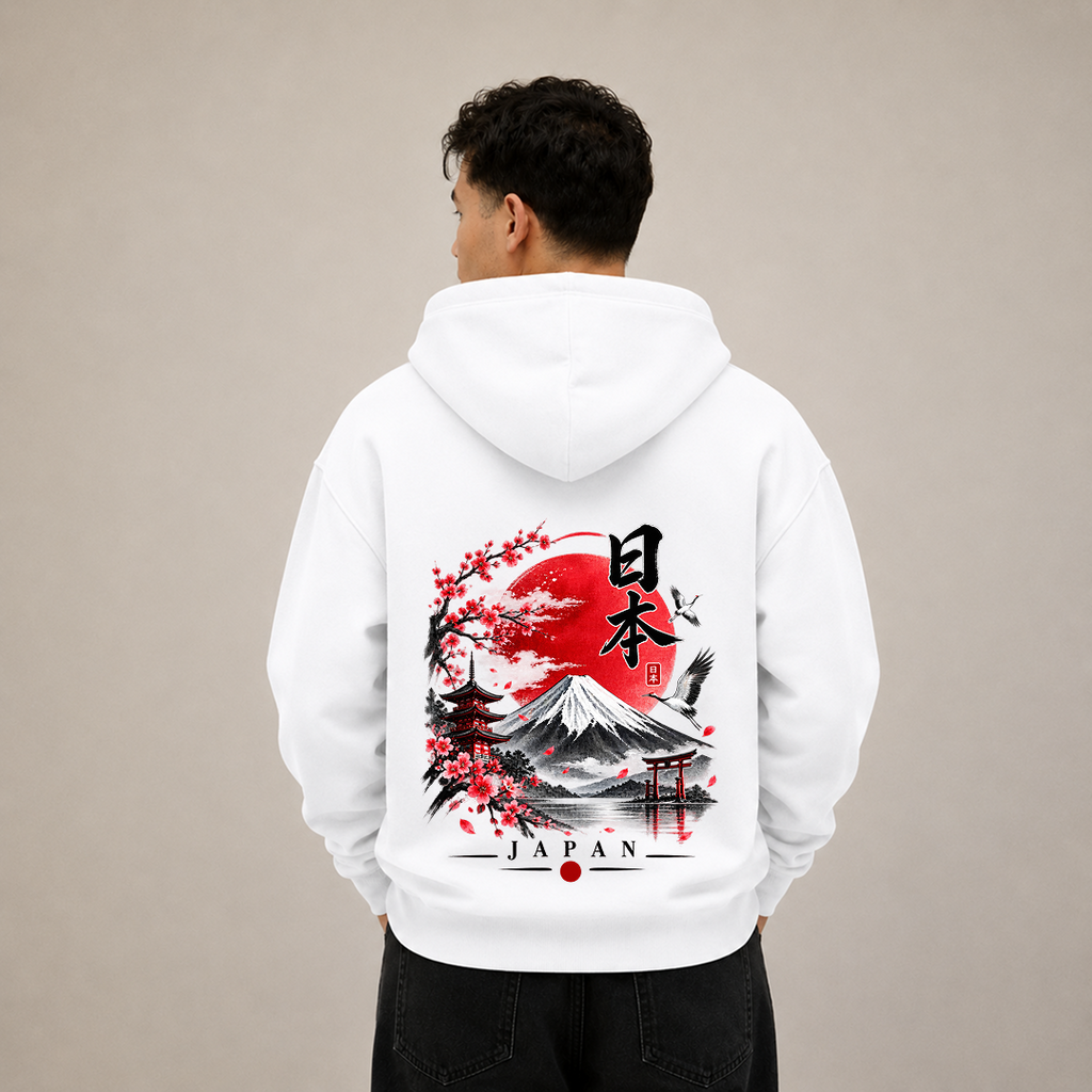 Japan Country Pride Hoodie – Premium Football Fan Hoodie