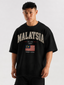 Malaysia Oversized T-Shirt – Country Pride Unisex Graphic Tee