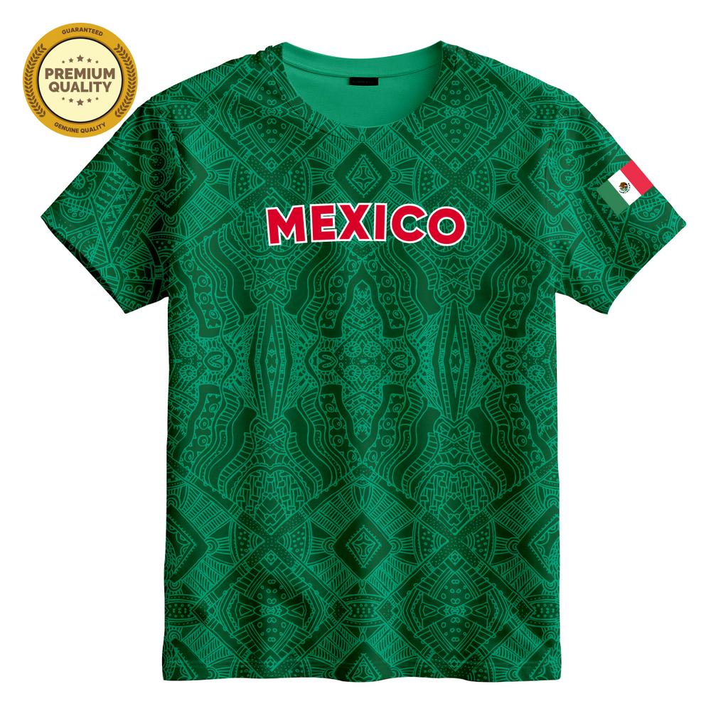 Mexico Soccer 3D T-Shirt – Unisex T-Shirt