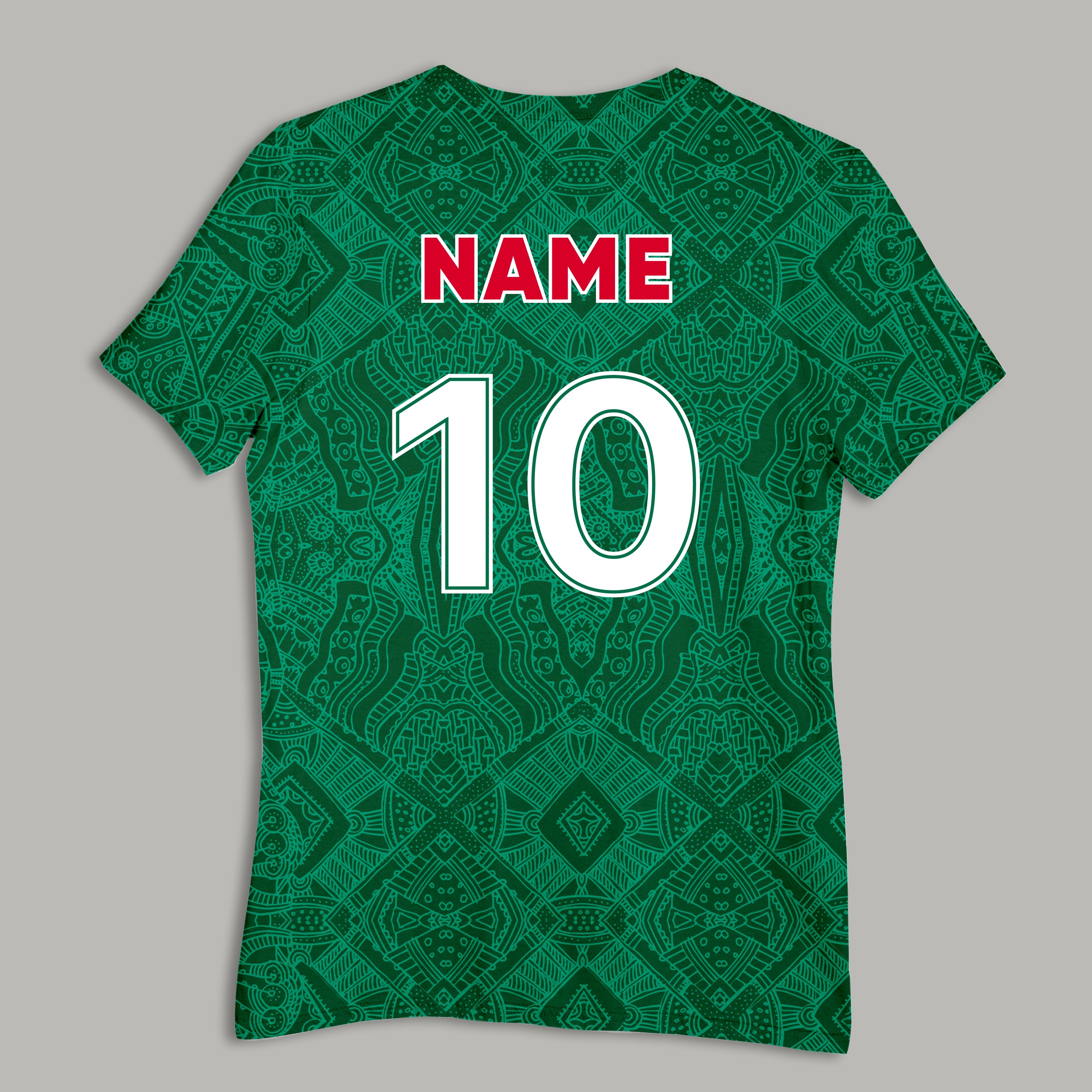 Mexico Soccer 3D T-Shirt – Unisex T-Shirt Secondary image