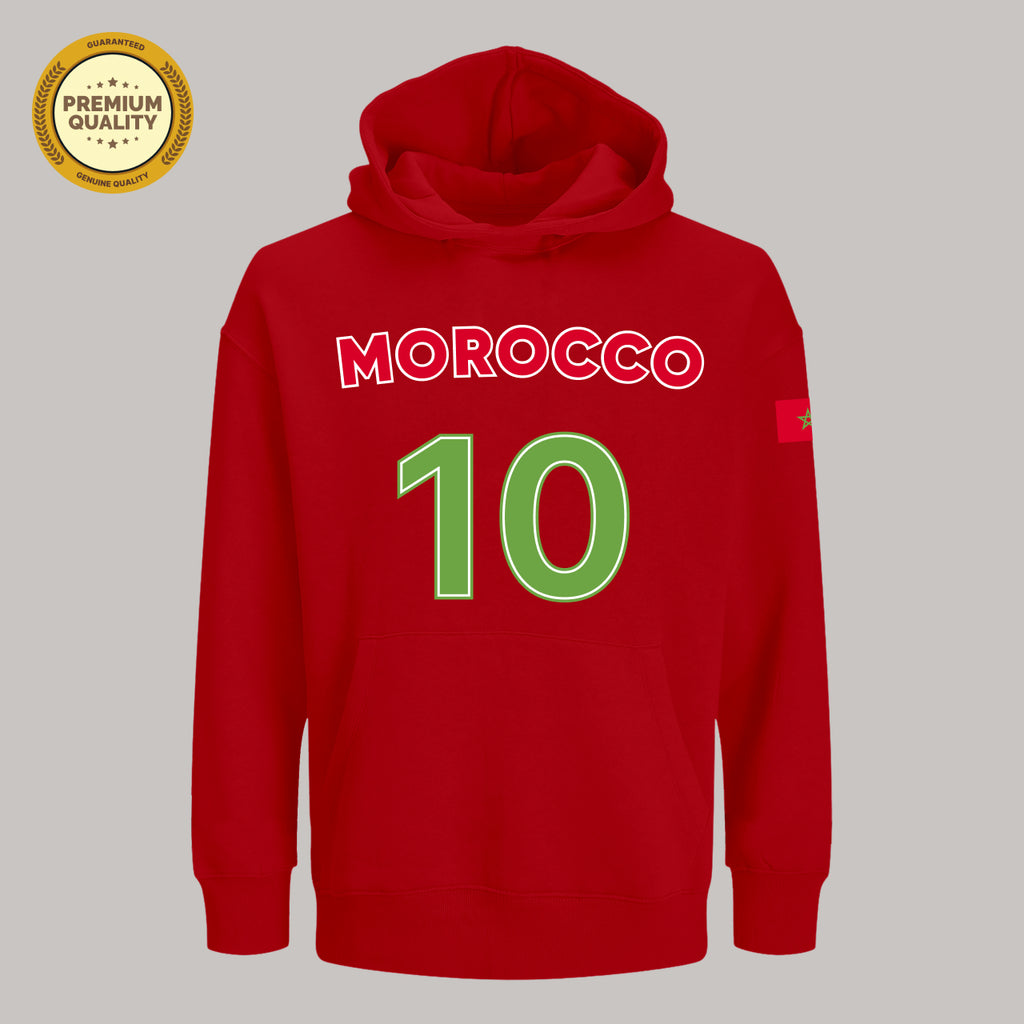 Morocco Soccer Fan Hoodie – 2026 Football Sweatshirt