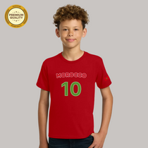 Morocco Soccer Fan T-Shirt For Boys/Youth – 2026 Football  TShirt
