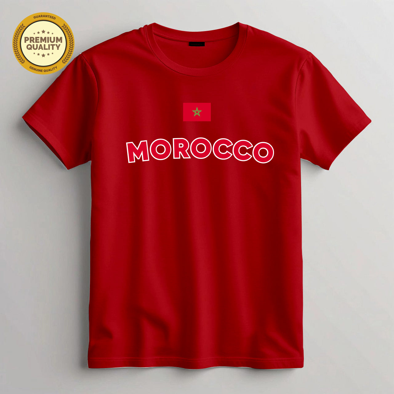 Morocco Football Fan T-Shirt – Premium Quality Main image
