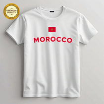 Morocco Football Fan T-Shirt – Premium Quality