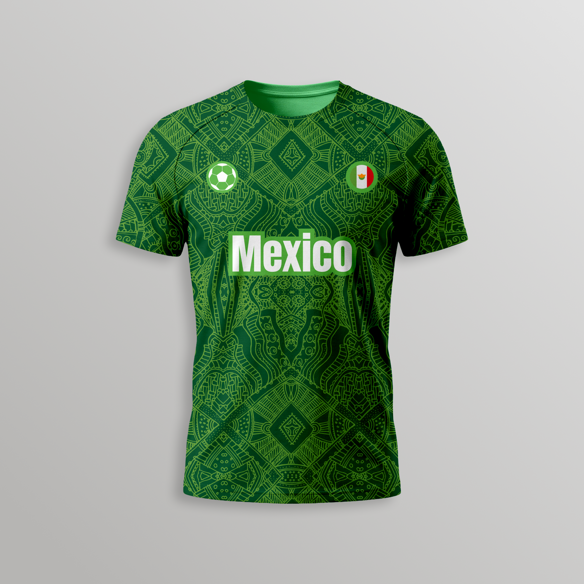 Mexico Football T-Shirt - Dry Fit T Shirt Main image