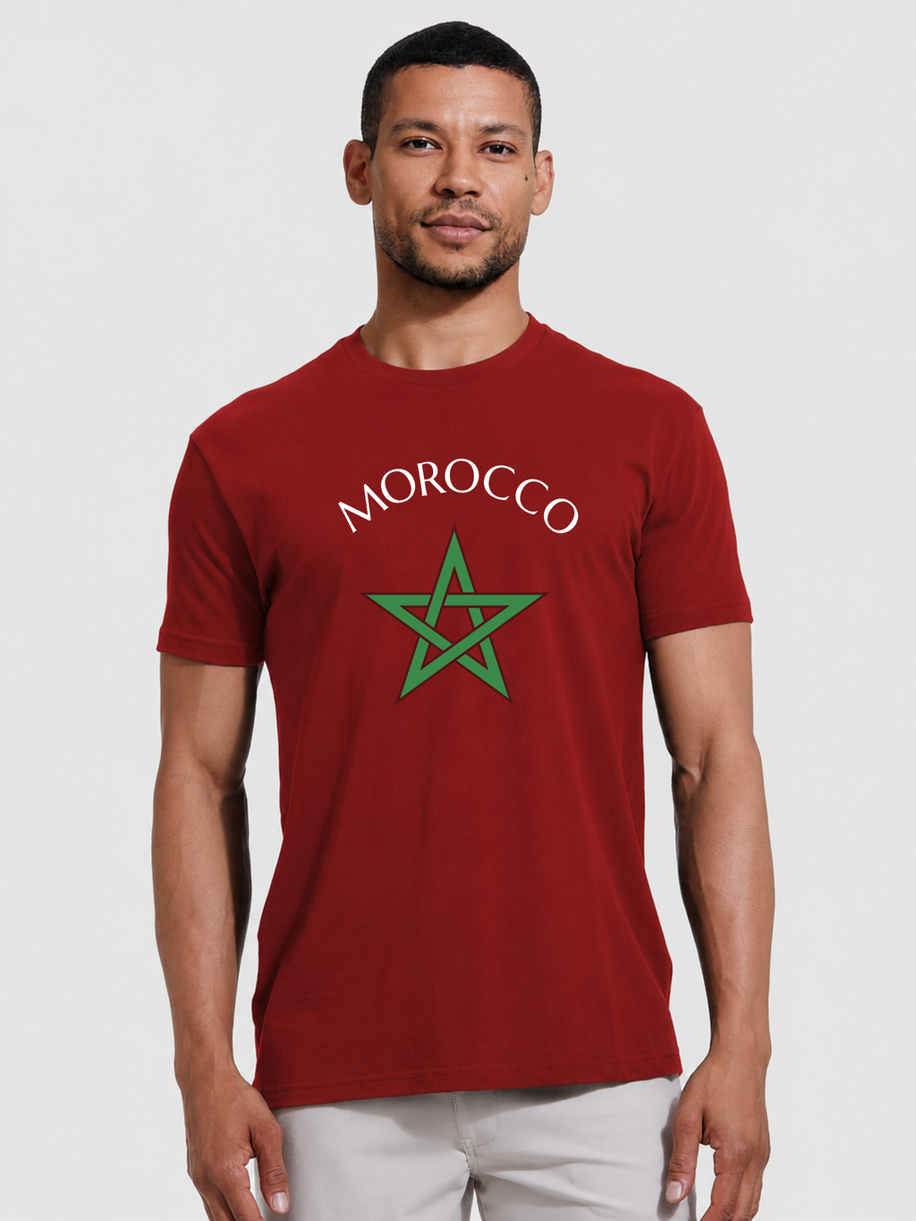 Morocco Graphic Tee – Unisex Country Pride T-Shirt