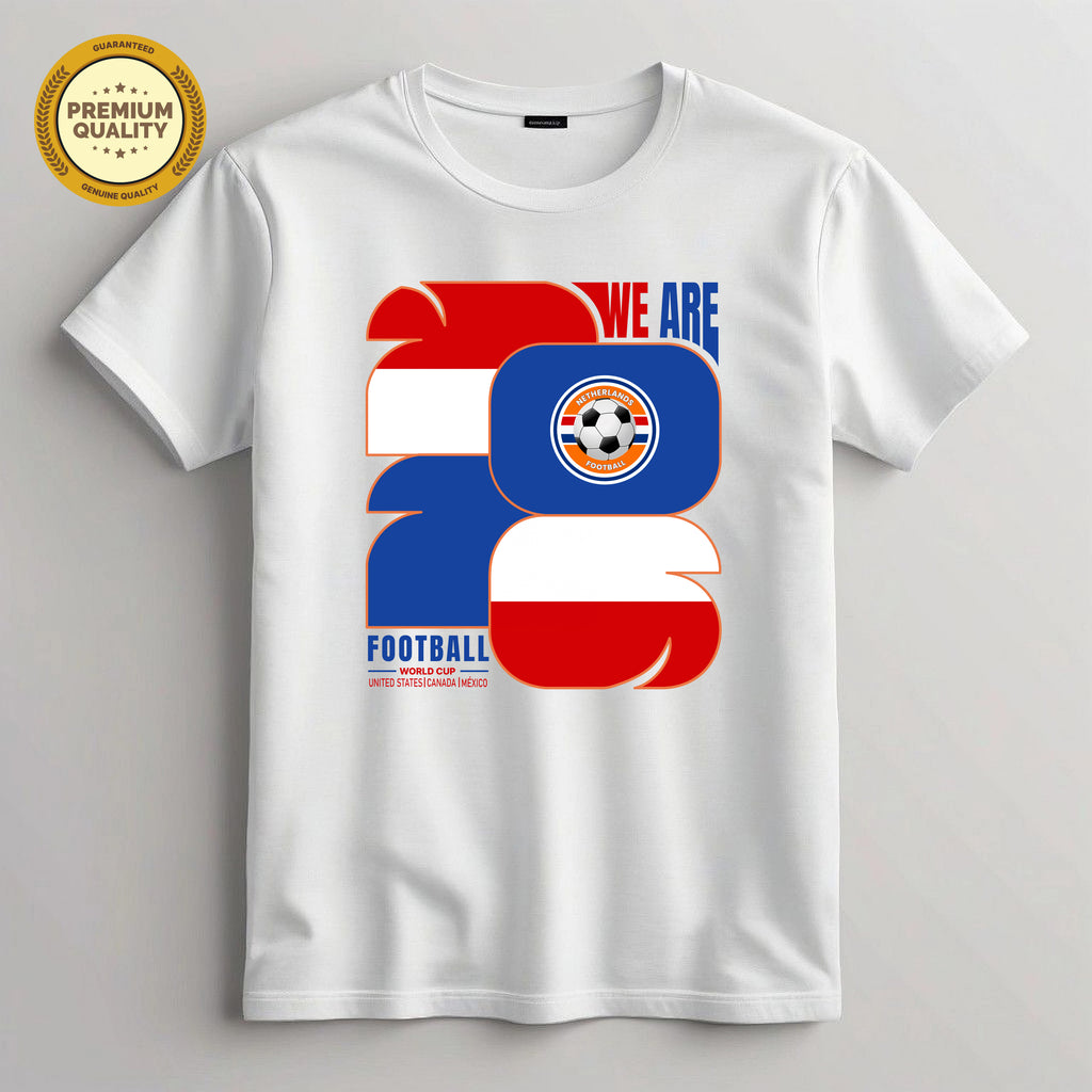 Netherlands Soccer T-Shirt, Soccer Fan Shirt, Sports Lover Gift