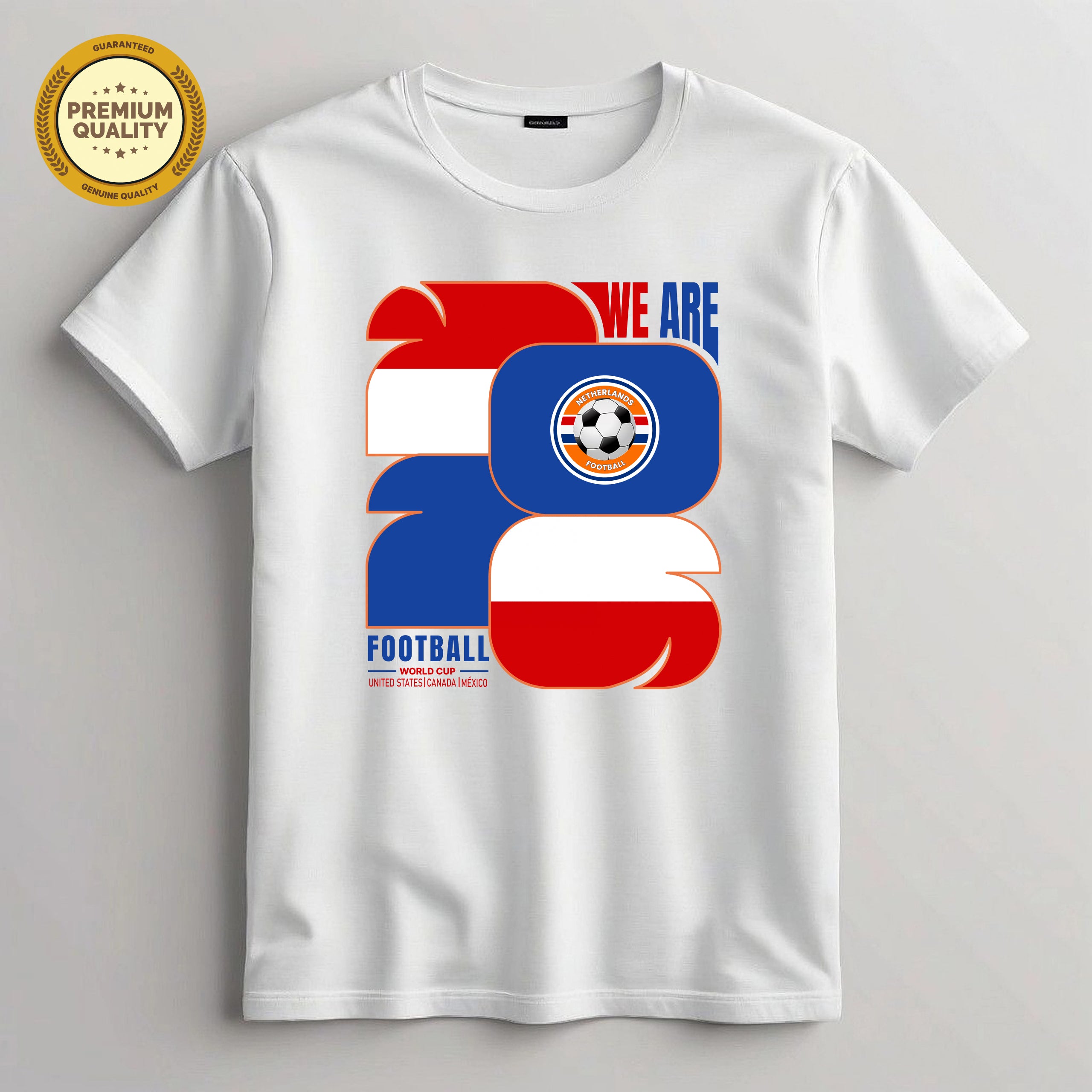 Netherlands Soccer T-Shirt, Soccer Fan Shirt, Sports Lover Gift