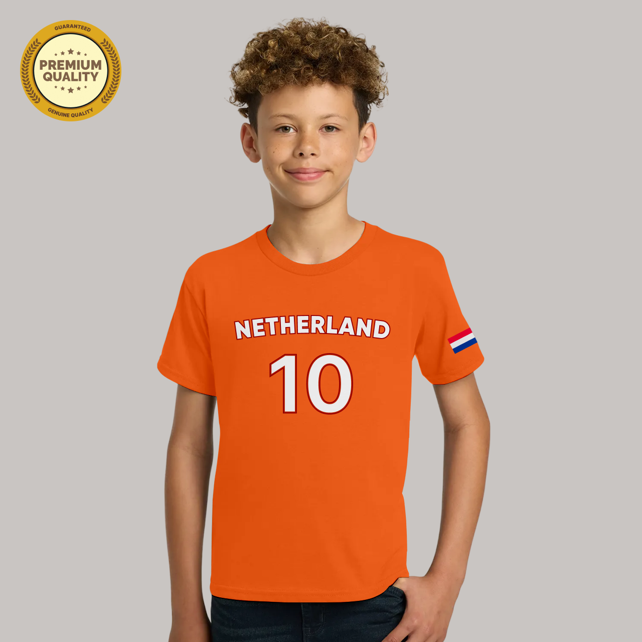 Netherlands Soccer Fan T-Shirt For Boys/Youth – 2026 Football World Cup TShirt