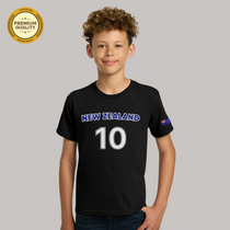 New Zealand Football Fan T-Shirt For Boys/Youth – 2026 Football   TShirt