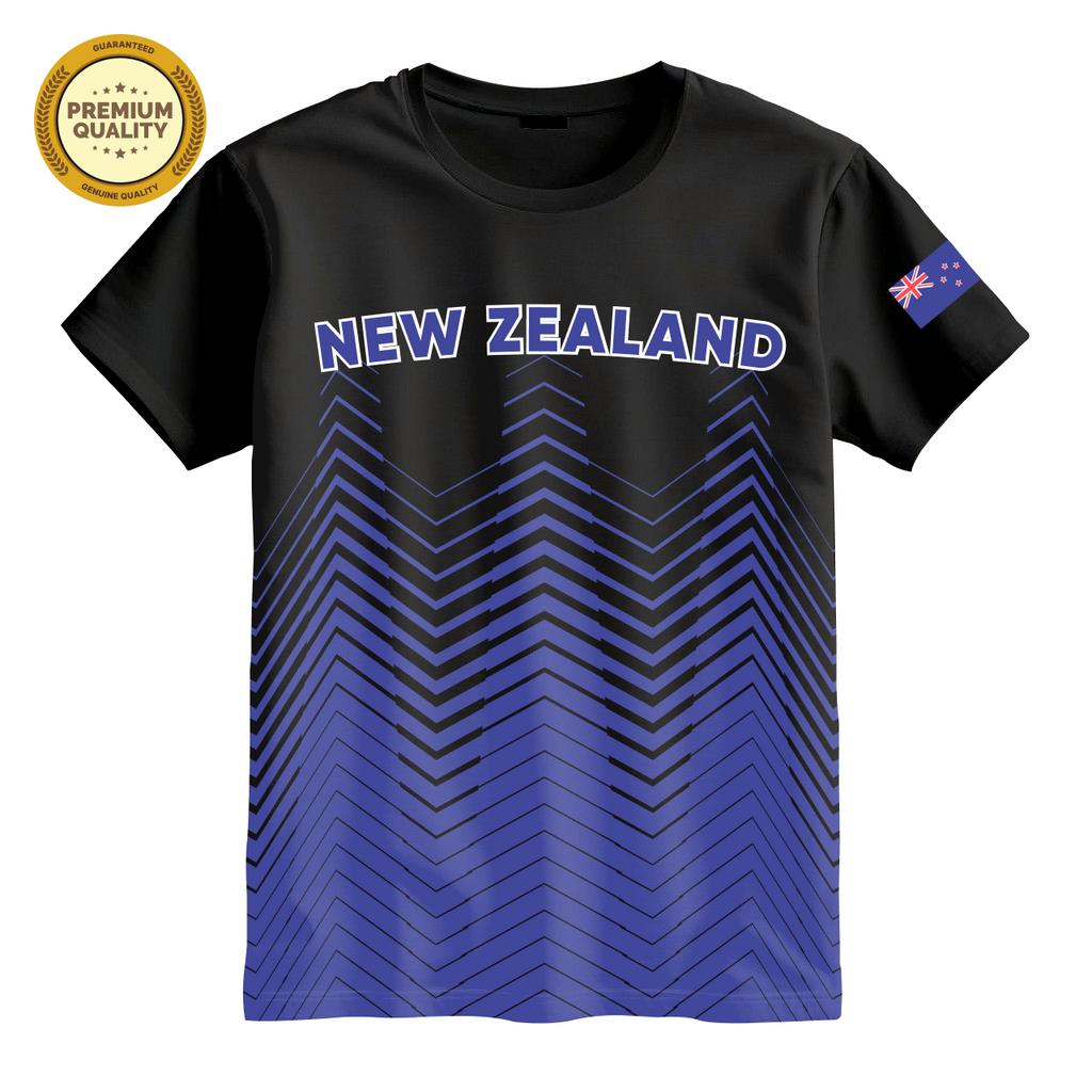 New Zealand Soccer 3D T-Shirt – Unisex T-Shirt