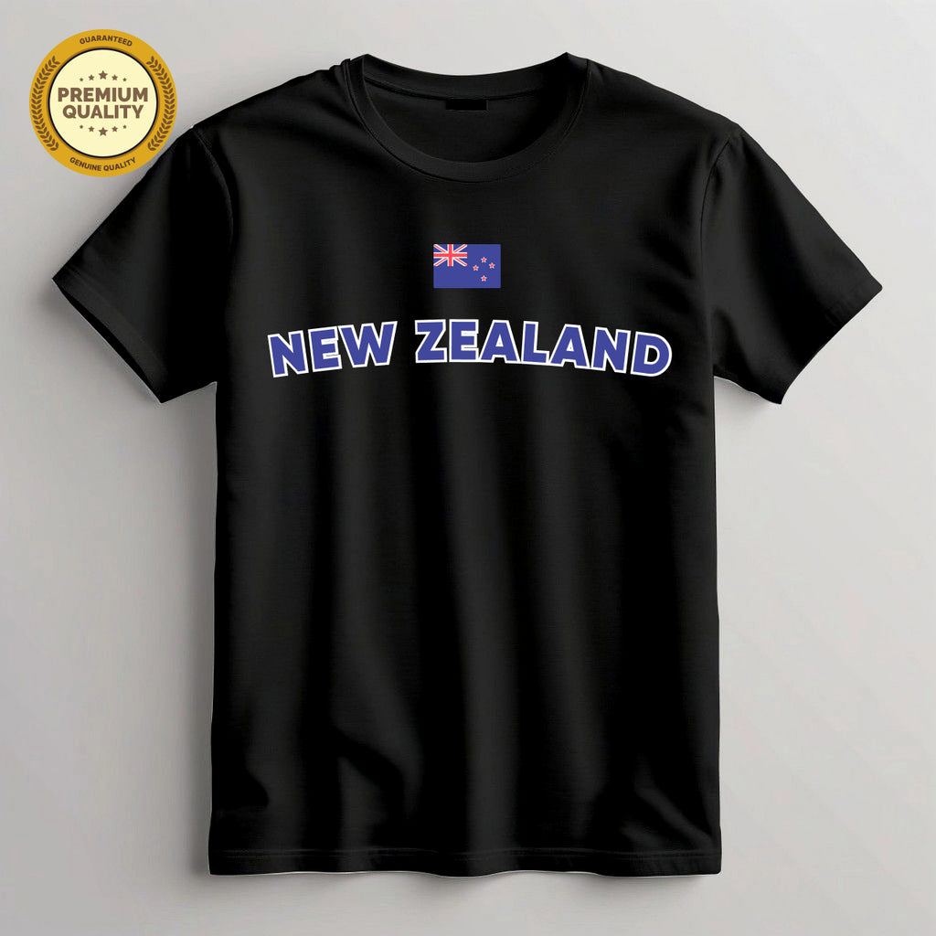 New Zealand Football Fan T-Shirt – Premium Quality