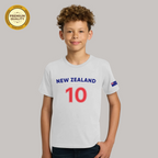 New Zealand Football Fan T-Shirt For Boys/Youth – 2026 Football World Cup TShirt