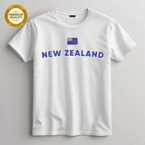 New Zealand Football Fan T-Shirt – Premium Quality