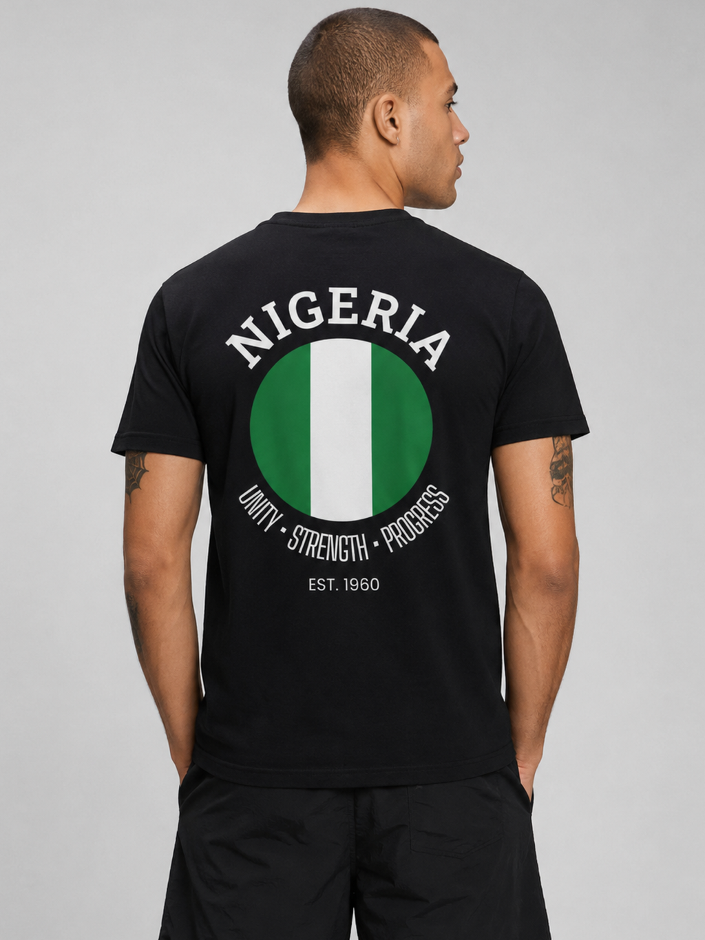 Nigeria Graphic Tee – Unisex Country Pride T-Shirt