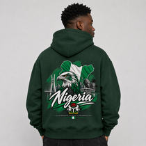 Nigeria Country Pride Hoodie – Premium Football Fan Hoodie