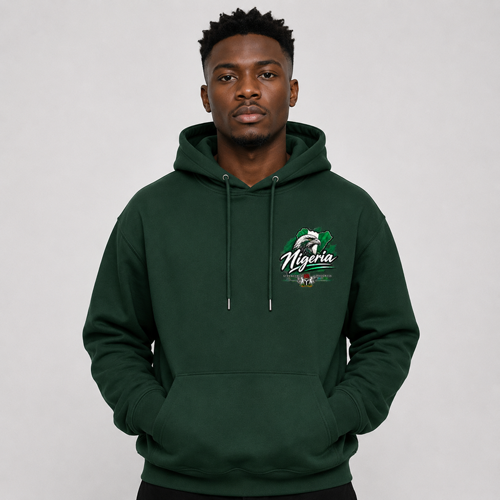 Nigeria Country Pride Hoodie – Premium Football Fan Hoodie
