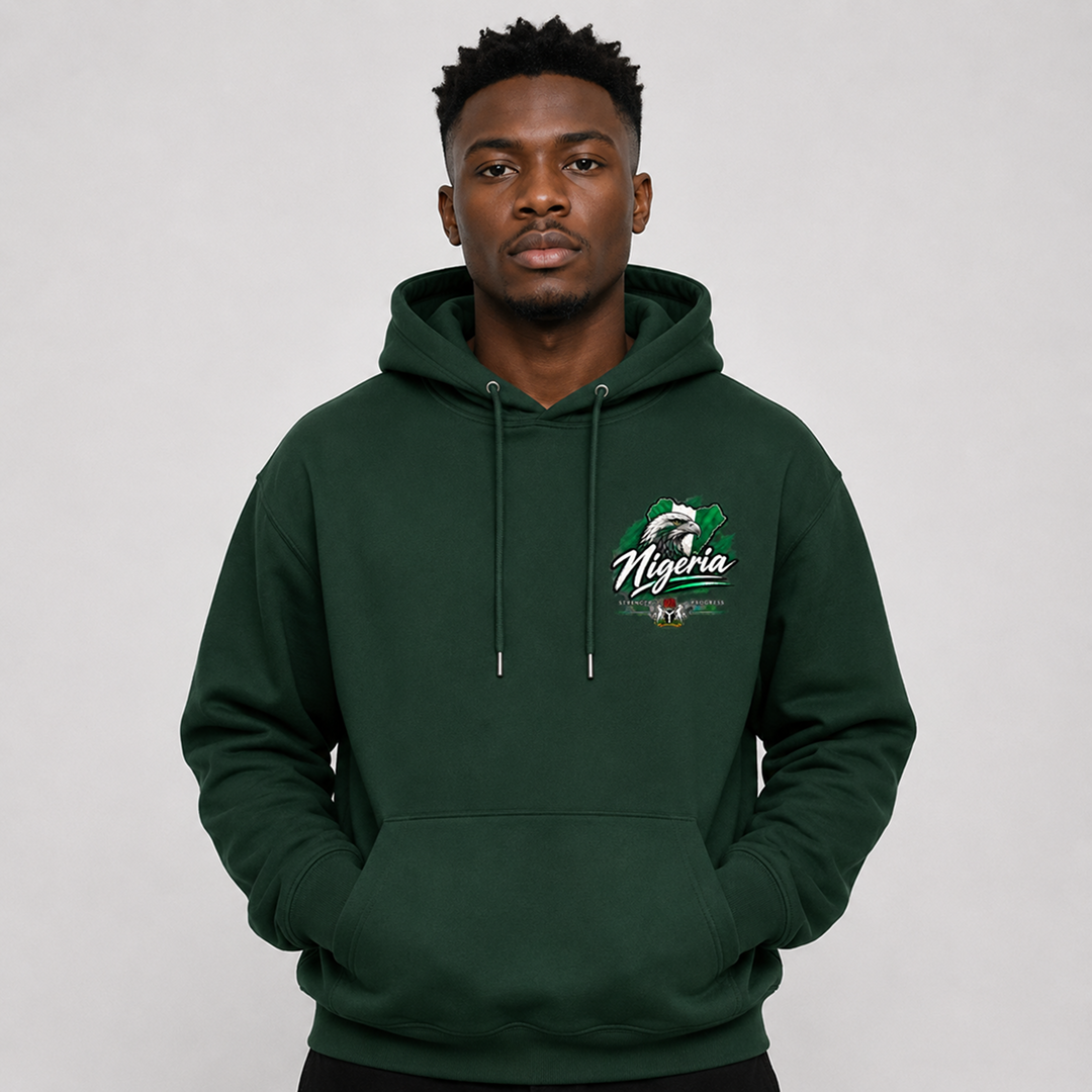 Nigeria Country Pride Hoodie – Premium Football Fan Hoodie