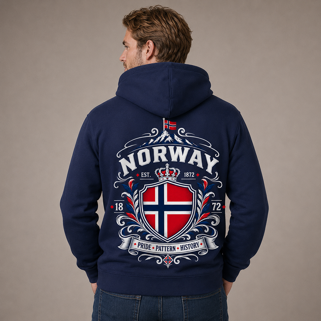 Norway Country Pride Hoodie – Premium Football Fan Hoodie